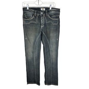 Antik Denim Jeans Women 30x33 Dark Wash‎ Bootcut Embroidered South Western